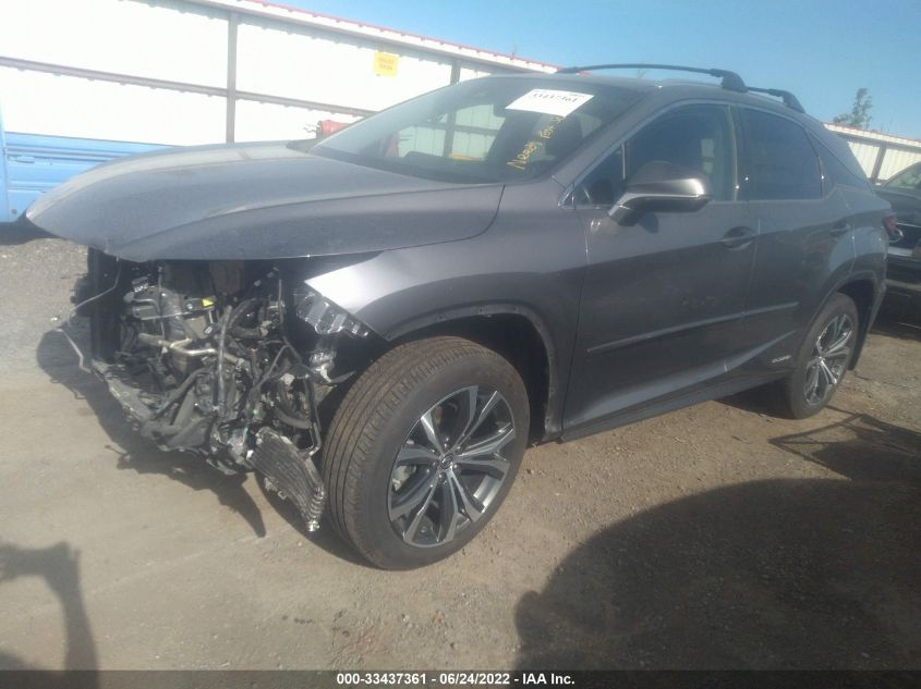 2019 LEXUS RX RX 450H 2T2BGMCA1KC041631