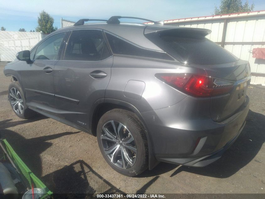 2019 LEXUS RX RX 450H 2T2BGMCA1KC041631