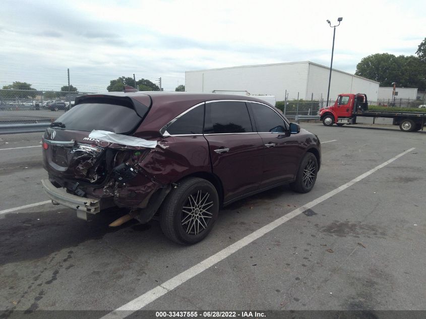 2015 ACURA MDX 5FRYD4H26FB030293