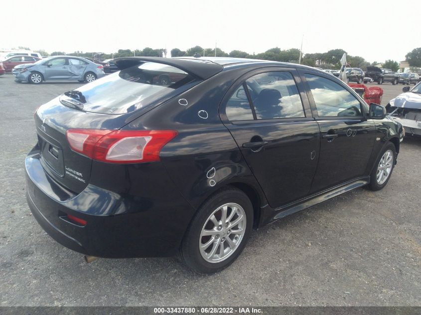 2013 MITSUBISHI LANCER SPORTBACK ES JA32X2HU3DU010431