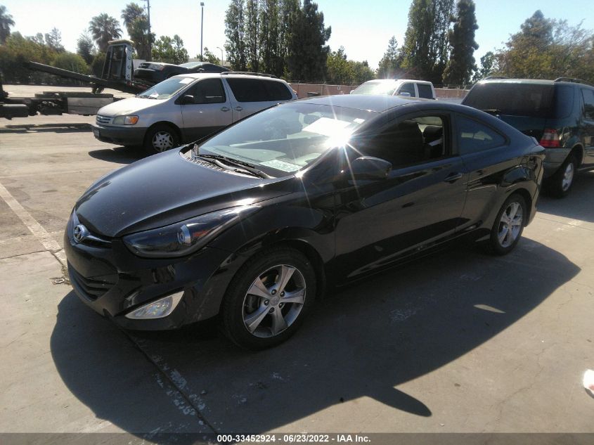 2013 HYUNDAI ELANTRA COUPE GS PZEV KMHDH6AE9DU019857
