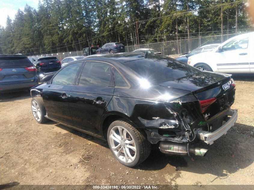 2017 AUDI A4 SEASON OF AUDI PREMIUM WAUDNAF49HN038678