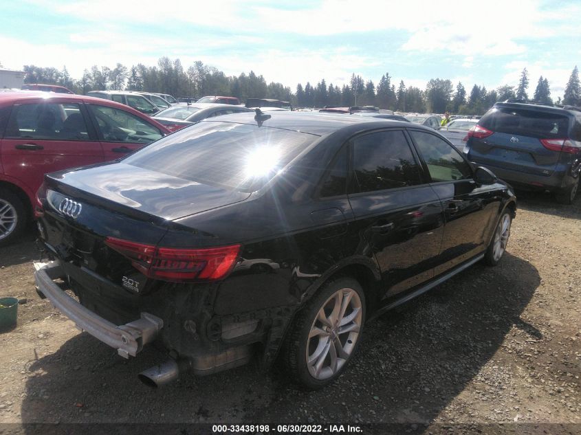 2017 AUDI A4 SEASON OF AUDI PREMIUM WAUDNAF49HN038678