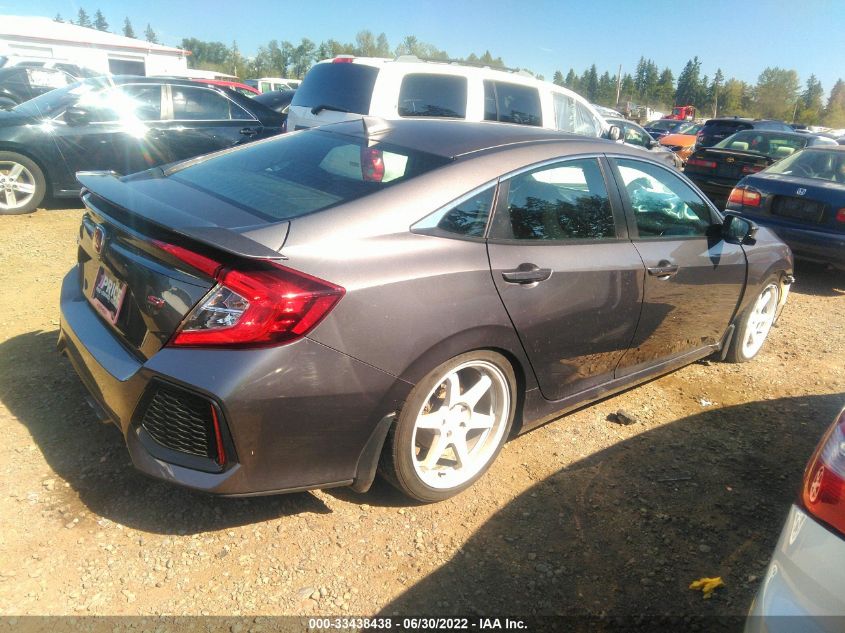 2018 HONDA CIVIC SI SEDAN 2HGFC1E5XJH703647