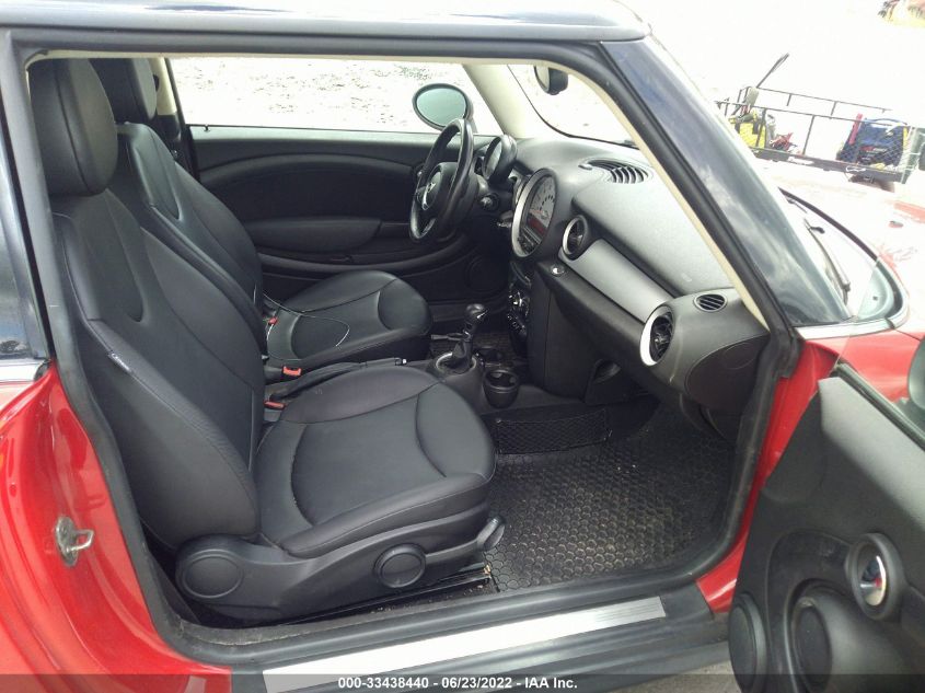 2013 MINI COOPER HARDTOP WMWSU3C59DT680701
