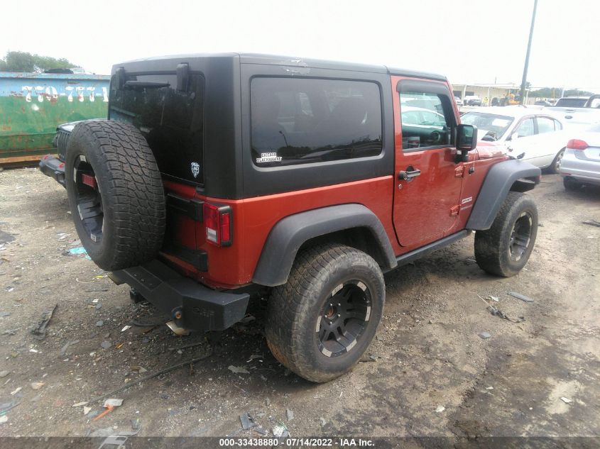 2014 JEEP WRANGLER SPORT 1C4AJWAG0EL294781