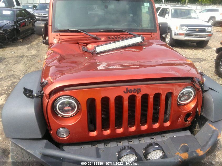 2014 JEEP WRANGLER SPORT 1C4AJWAG0EL294781