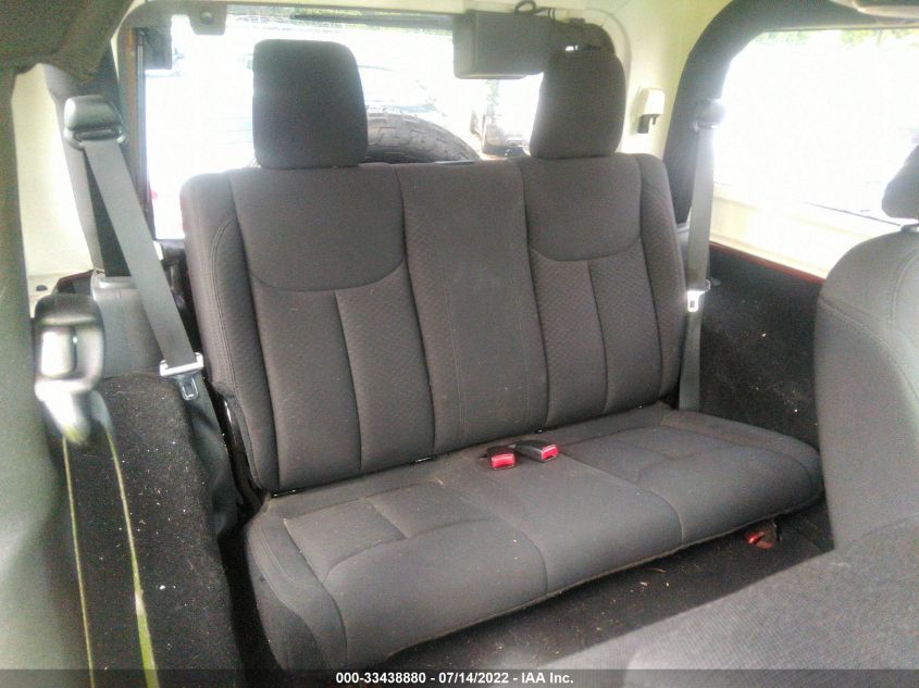 2014 JEEP WRANGLER SPORT 1C4AJWAG0EL294781