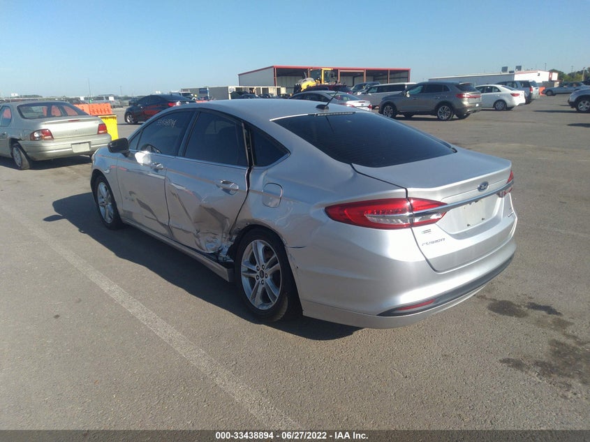 VIN 3FA6P0LUXJR161905 2018 FORD FUSION HYBRID SE