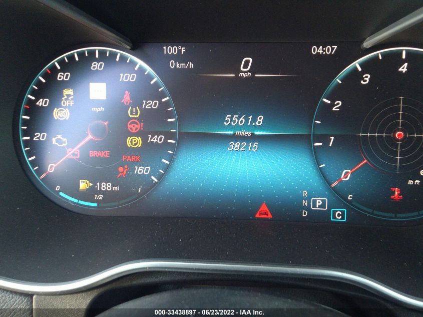 2020 MERCEDES-BENZ GLC GLC 300 WDC0G8DB4LF718359