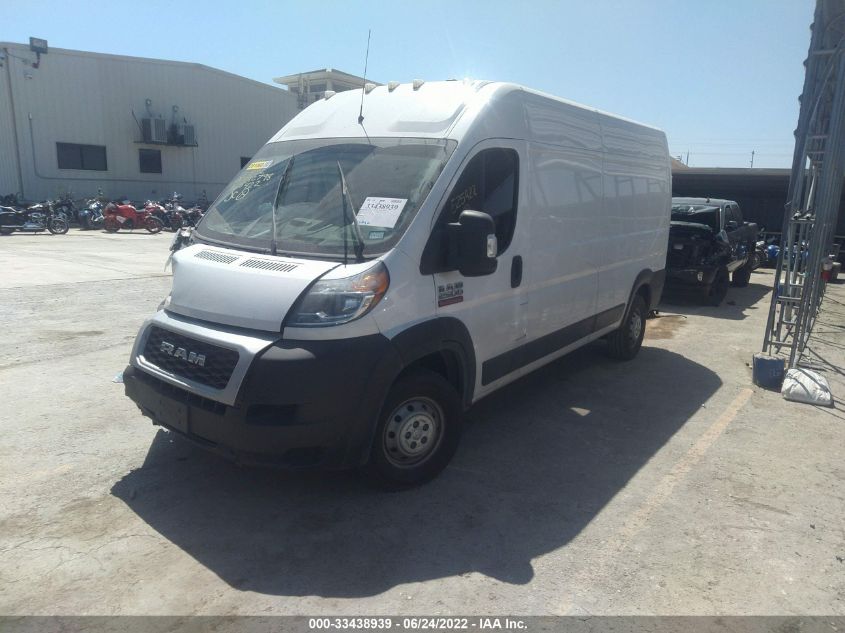 2019 RAM PROMASTER CARGO VAN 3C6TRVDG7KE525422