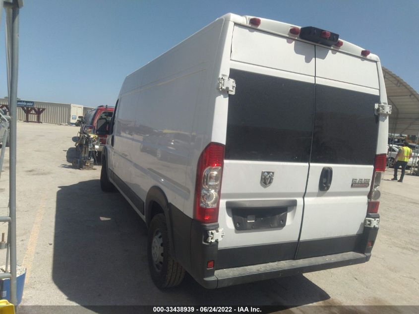 2019 RAM PROMASTER CARGO VAN 3C6TRVDG7KE525422