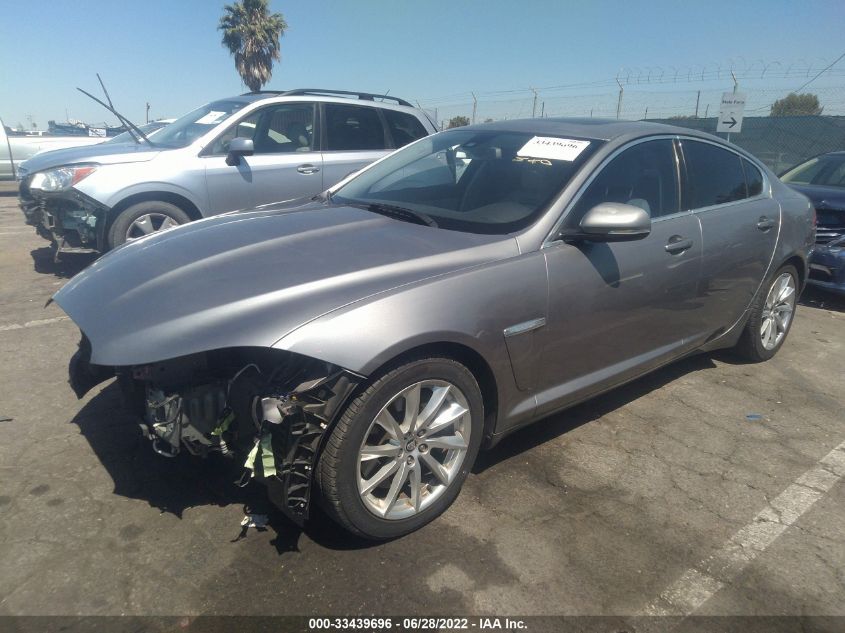 2013 JAGUAR XF I4 RWD SAJWA0ESXDPS82759