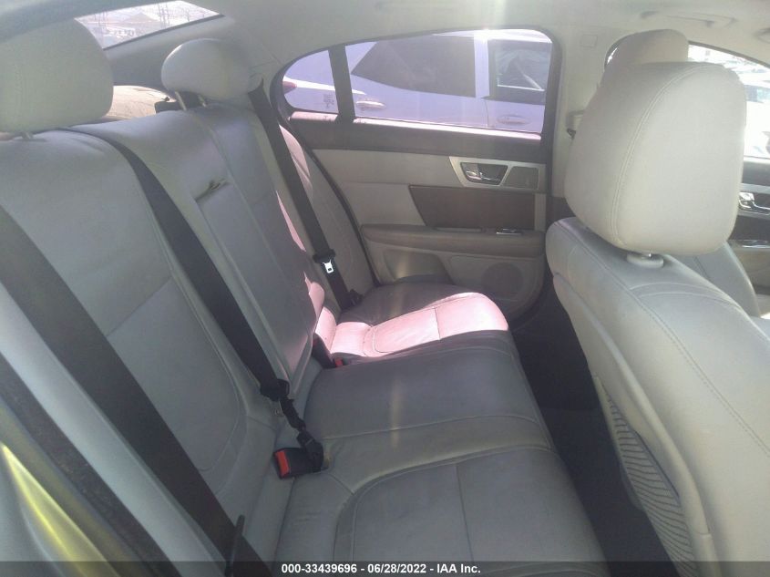 2013 JAGUAR XF I4 RWD SAJWA0ESXDPS82759