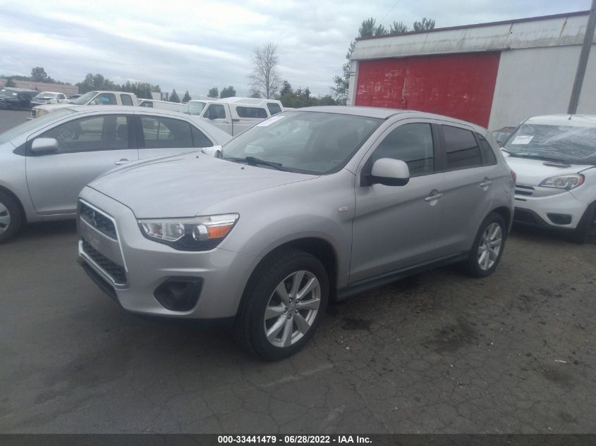2013 MITSUBISHI OUTLANDER SPORT ES 4A4AP3AU7DE012926
