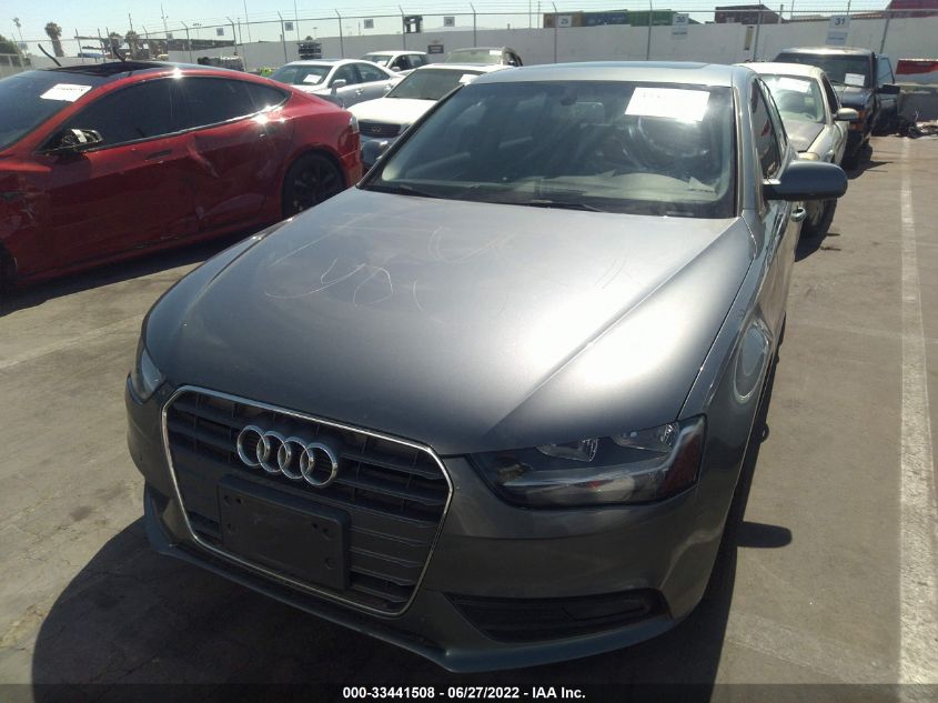 2014 AUDI A4 PREMIUM WAUAFAFL4EN033858
