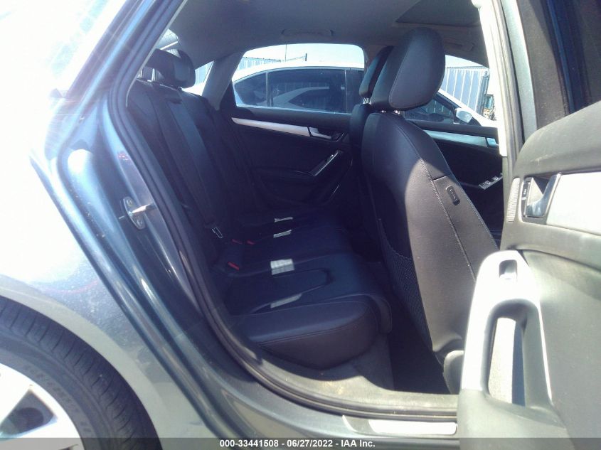 2014 AUDI A4 PREMIUM WAUAFAFL4EN033858