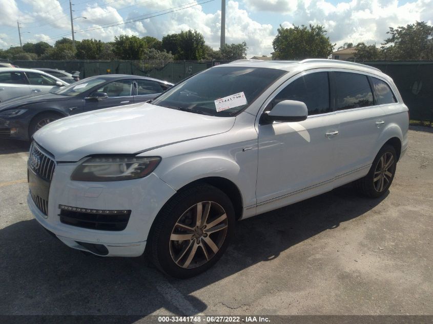 2013 AUDI Q7 3.0T PREMIUM PLUS WA1LGAFE5DD008752