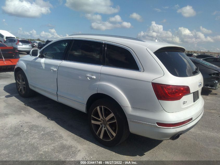 2013 AUDI Q7 3.0T PREMIUM PLUS WA1LGAFE5DD008752