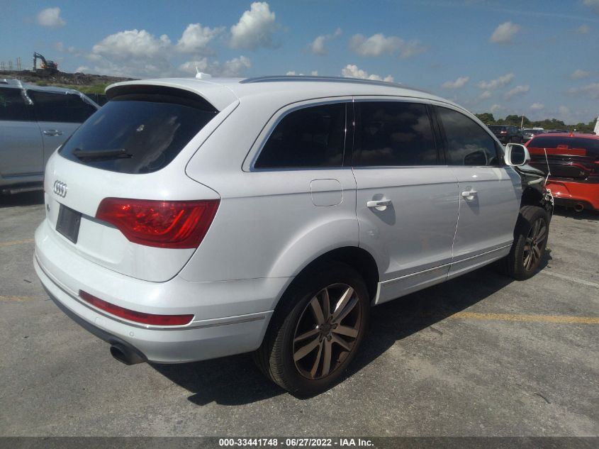 2013 AUDI Q7 3.0T PREMIUM PLUS WA1LGAFE5DD008752