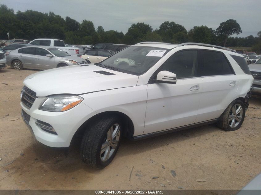 2015 MERCEDES-BENZ M-CLASS ML 350 4JGDA5HBXFA537748