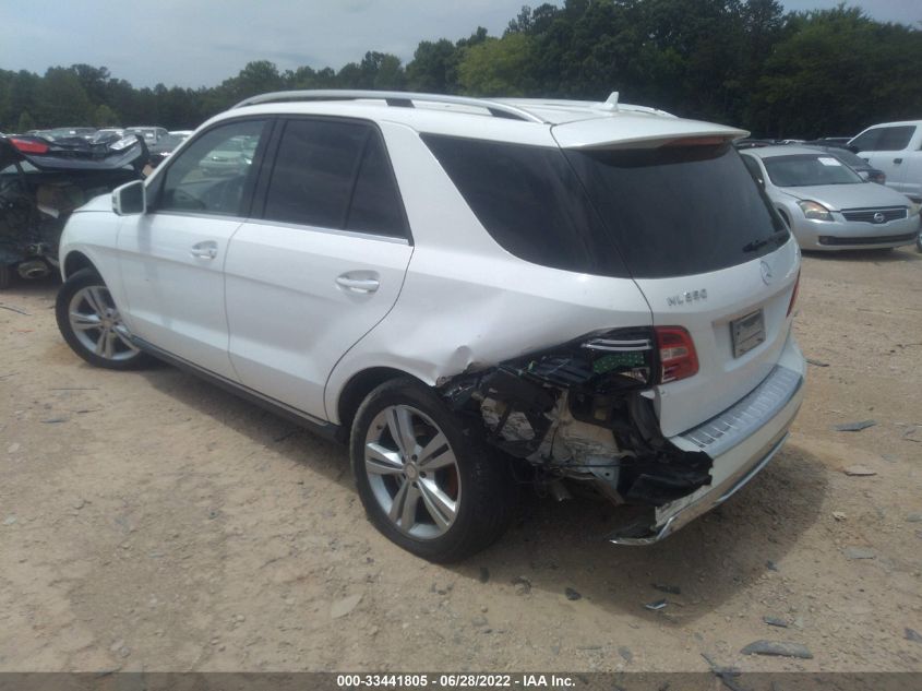 2015 MERCEDES-BENZ M-CLASS ML 350 4JGDA5HBXFA537748