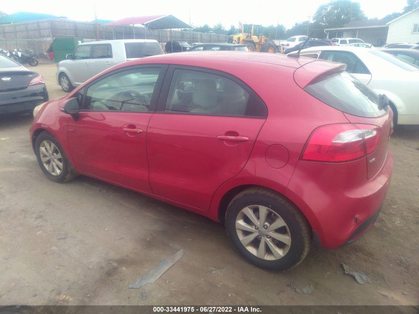 2013 KIA RIO EX KNADN5A31D6169095