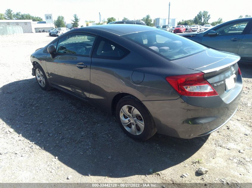 2013 HONDA CIVIC CPE LX 2HGFG3B54DH513075