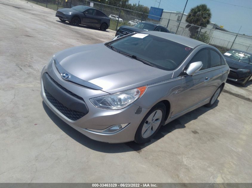 2013 HYUNDAI SONATA HYBRID KMHEC4A49DA088533