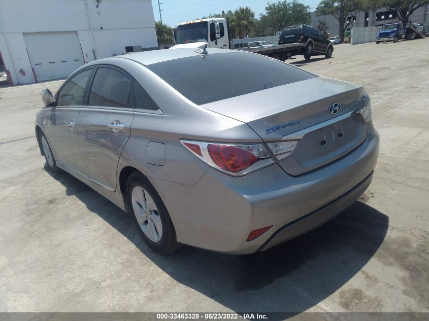2013 HYUNDAI SONATA HYBRID KMHEC4A49DA088533