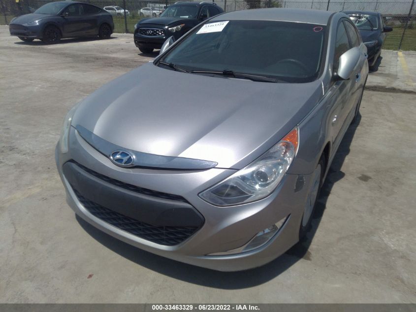 2013 HYUNDAI SONATA HYBRID KMHEC4A49DA088533
