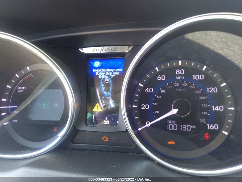 2013 HYUNDAI SONATA HYBRID KMHEC4A49DA088533