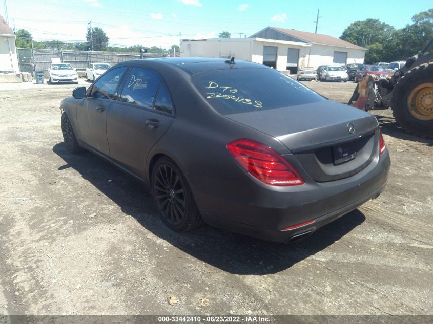2016 MERCEDES-BENZ S-CLASS S 550 WDDUG8FB8GA204947