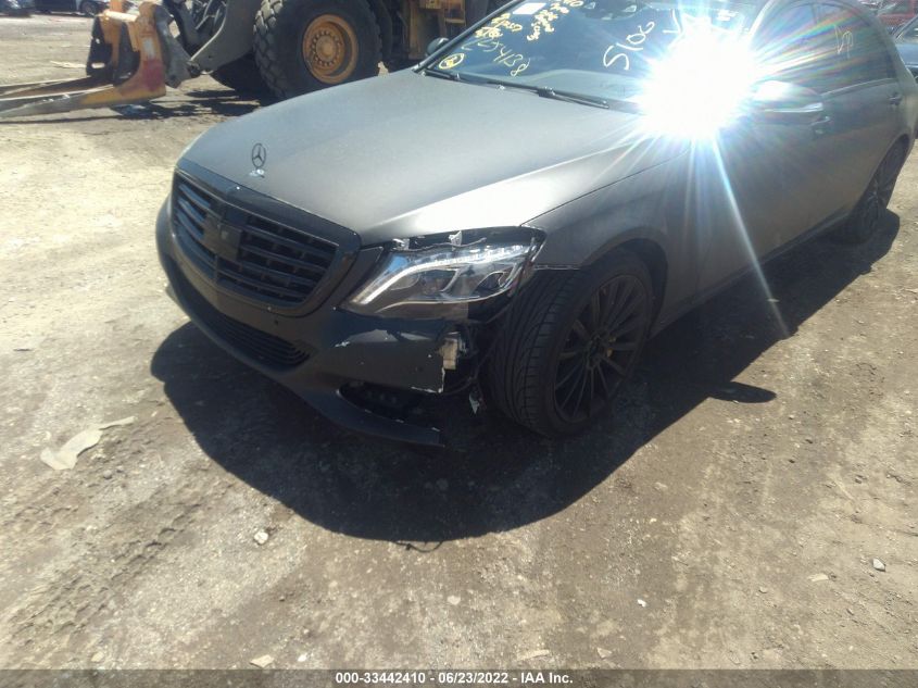 2016 MERCEDES-BENZ S-CLASS S 550 WDDUG8FB8GA204947