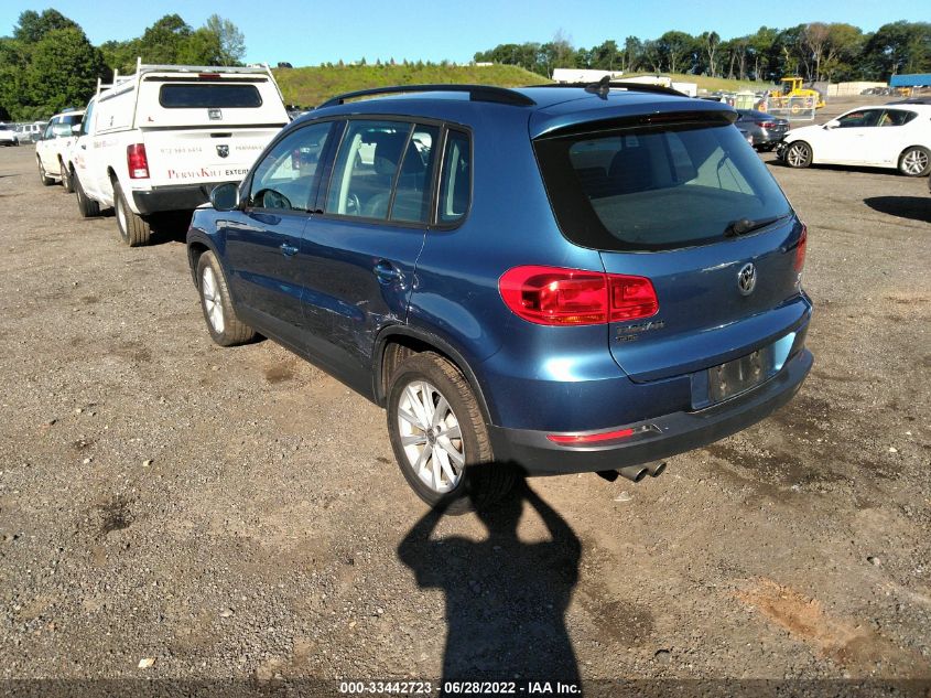 2018 VOLKSWAGEN TIGUAN LIMITED WVGBV7AX3JK000719