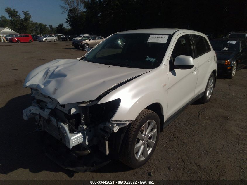 2014 MITSUBISHI OUTLANDER SPORT SE 4A4AR4AU9EE031494