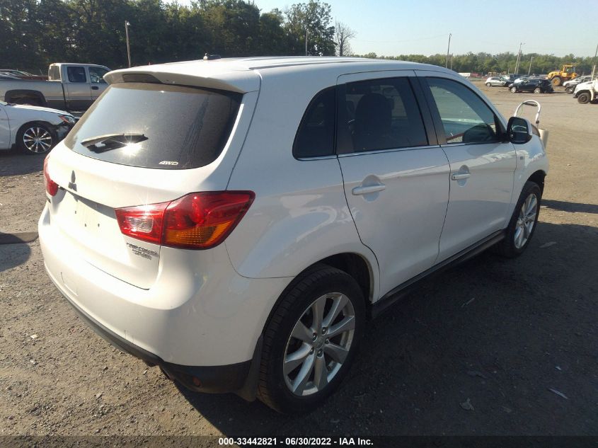 2014 MITSUBISHI OUTLANDER SPORT SE 4A4AR4AU9EE031494