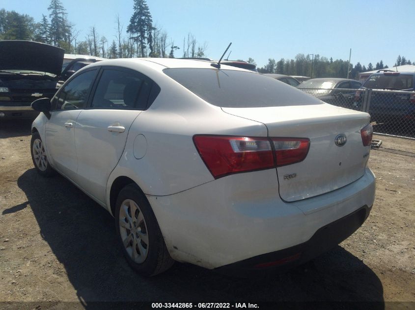 2013 KIA RIO EX KNADN4A3XD6184639