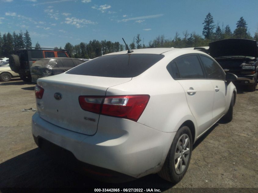 2013 KIA RIO EX KNADN4A3XD6184639