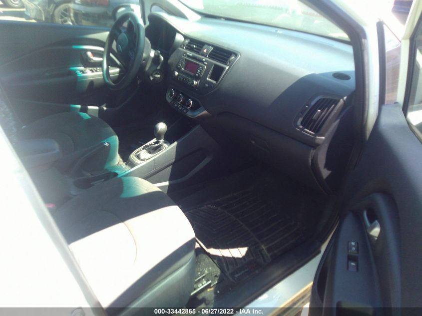 2013 KIA RIO EX KNADN4A3XD6184639