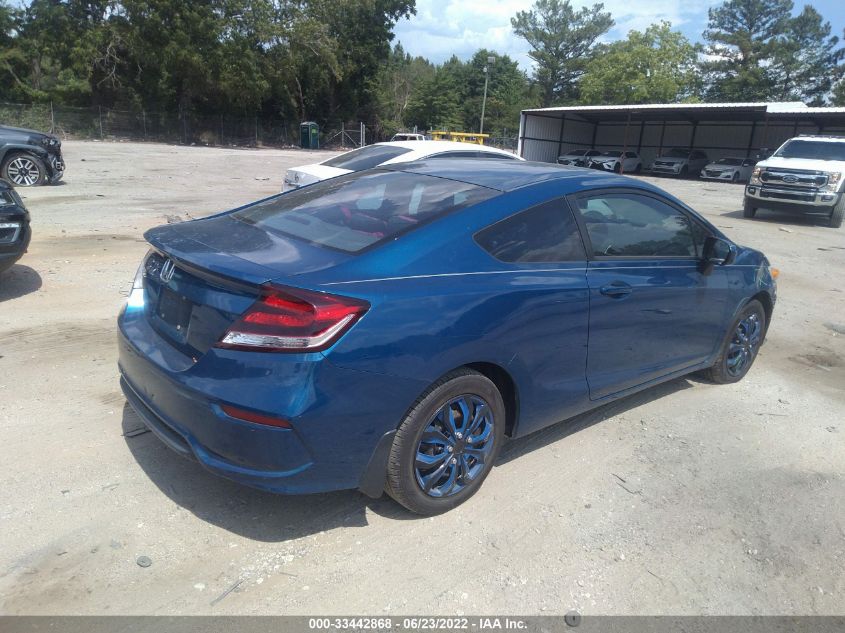 2014 HONDA CIVIC COUPE LX 2HGFG3B54EH500599