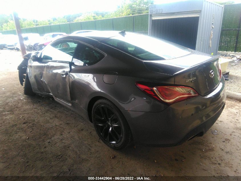 2013 HYUNDAI GENESIS COUPE 3.8 GRAND TOURING KMHHU6KJ5DU092913