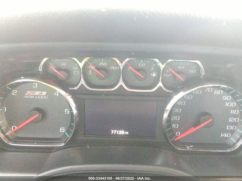 2019 CHEVROLET SILVERADO 1500 LD LT 2GCVKPEC5K1200794
