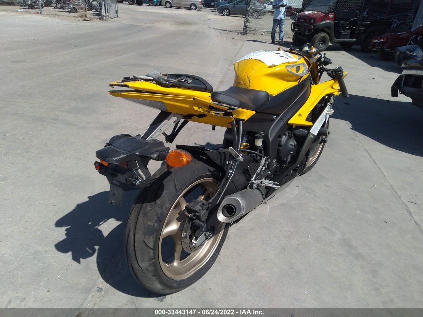 2016 YAMAHA YZFR6 JYARJ16E9GA036038