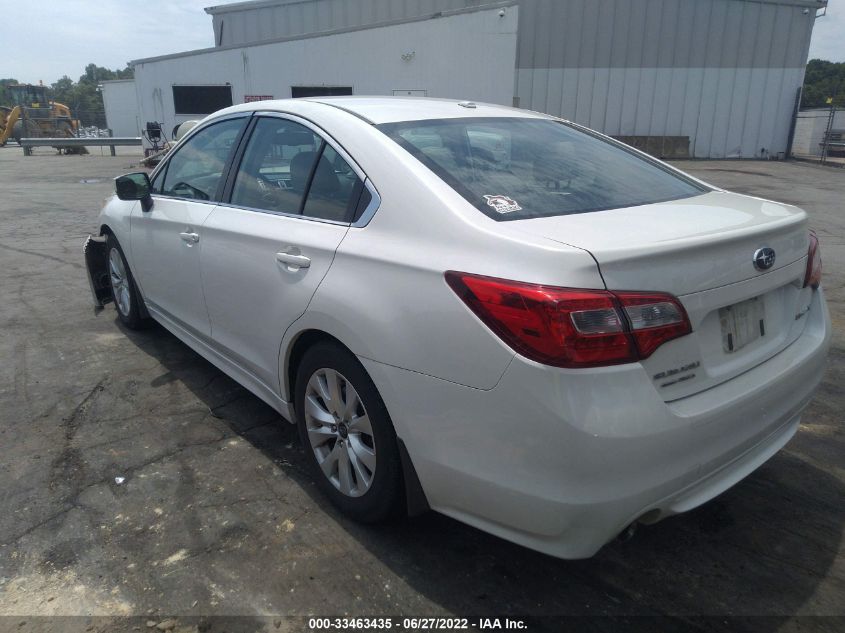2015 SUBARU LEGACY 2.5I PREMIUM 4S3BNBC65F3008706