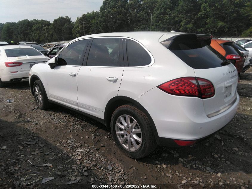 2013 PORSCHE CAYENNE WP1AA2A25DLA02505