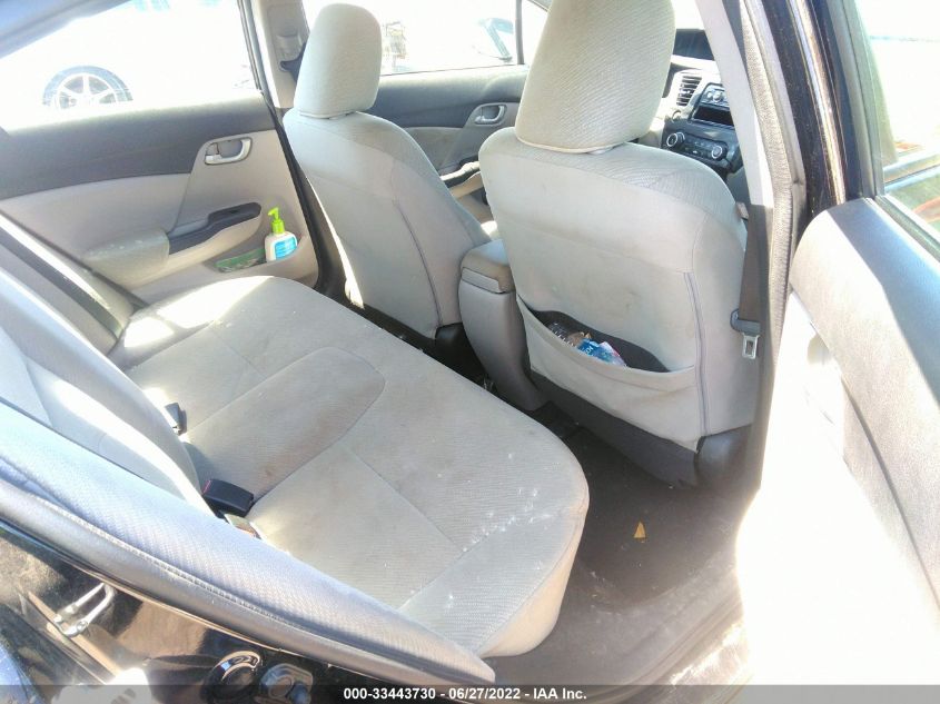 2013 HONDA CIVIC SDN LX 2HGFB2F53DH544935