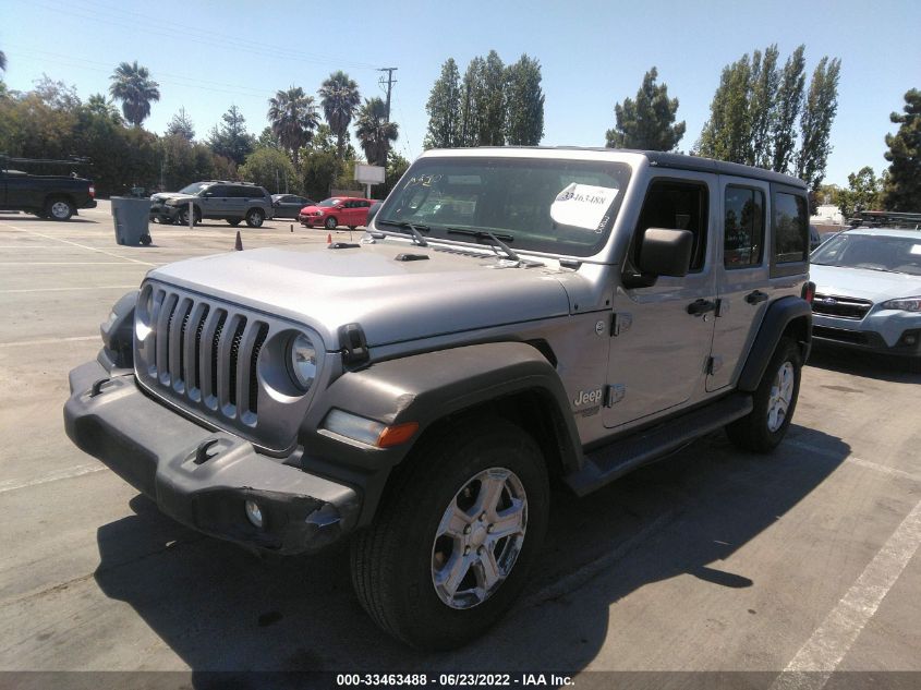 2020 JEEP WRANGLER UNLIMITED SPORT S 1C4HJXDN5LW213705