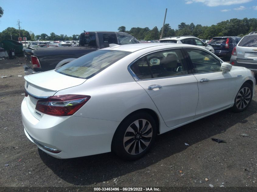 2017 HONDA ACCORD HYBRID EX-L JHMCR6F5XHC028387