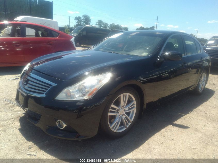 2013 INFINITI G37 SEDAN X JN1CV6AR7DM765397